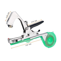 Labor Saving Tapener Easy to Use Plant Tying Machine Metal Build Vine Tying Machine Secure Connection for Vineyard, Greenhouse, Garden