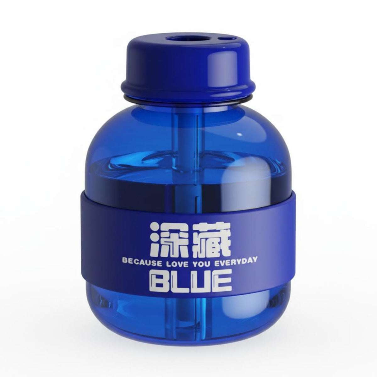 Atmosphere Light Cola Bottle Humidifier Function Mini USB Humidifier Quiet Operation for Young Adults, Dorm Room, Desk, Bedroom
