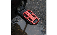 2 Pieces Widened Footrest Pedal Easy Installation Anti-Slip Motorcycle Footboard