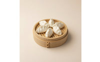 Miniature Steamer Basket Adhesive Decorative Dumpling Adhesive Whimsical Note Holder Kawaii for Refrigerator