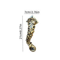 Resin Tentacled Creature Handle Sculptural Steampunk Door Handle Looped End