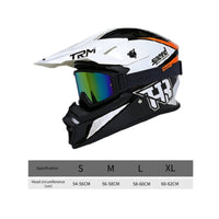 Full-Face Motorcycle Helmet Streamlined Full-Face Helmet Aerodynamic Lightweight for Motorcyclists, Downhill Cycling, Karting
