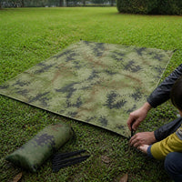 Outdoor Camping Mini Ground Tarp Waterproof Sunshade Tent Mat Moisture-proof Picnic Blanket