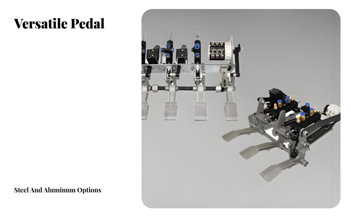 Five-Way Valve Foot Pedal Alloy Construction Tire Changer Foot Pedal Assembly High Strength Garage Equipment