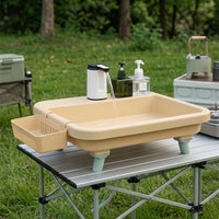 Portable Sink, Automatic Water Supply, Simple Washstand, 6-10L Large Capacity, Foldable, Garden Sink, Outdoor, Camping, For Face Washing