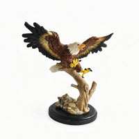 Eagle Figurine with Base Detailed Eagle Figurine Textured for Bookshelf, Office