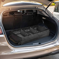 Under-Seat Storage Box Foldable Underseat Truck Organizer Truck Seat Organizer with Dividers Soft-Sided Heavy-Duty for Drivers