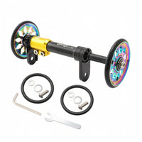 Telescopic Bike Bracket Vehicle Accessory Hollowed-out Compact Aluminum Alloy Lightweight Folding Cycle Support Bracket