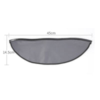 Metal-Joining Helmet Neck Cover Curved Metal-Joining Helmet Bib Black Work Covering for Welders