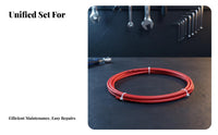3 Meter Cycle Brake Wire Housing Universal Fit Bike Brake Wire Set Long-Lasting Effortless Performance for Mountain Bikers