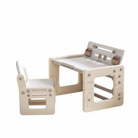 Adjustable Block-Building Table Ergonomic Design two-sidedSurface Play Table with Storage Multi-Functional Safe Rounded Edges