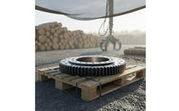 Wood Grabber Rotary Base Wear Resistant Grapple Turntable Loop External Gear Turntable Bearing Precision Machined for Machinists