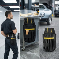 Film Installation Pouch Handsunrestricted Tool Pouch with Waist Belt Tool Bag with Belt Compact Multi-Pocket for Installers