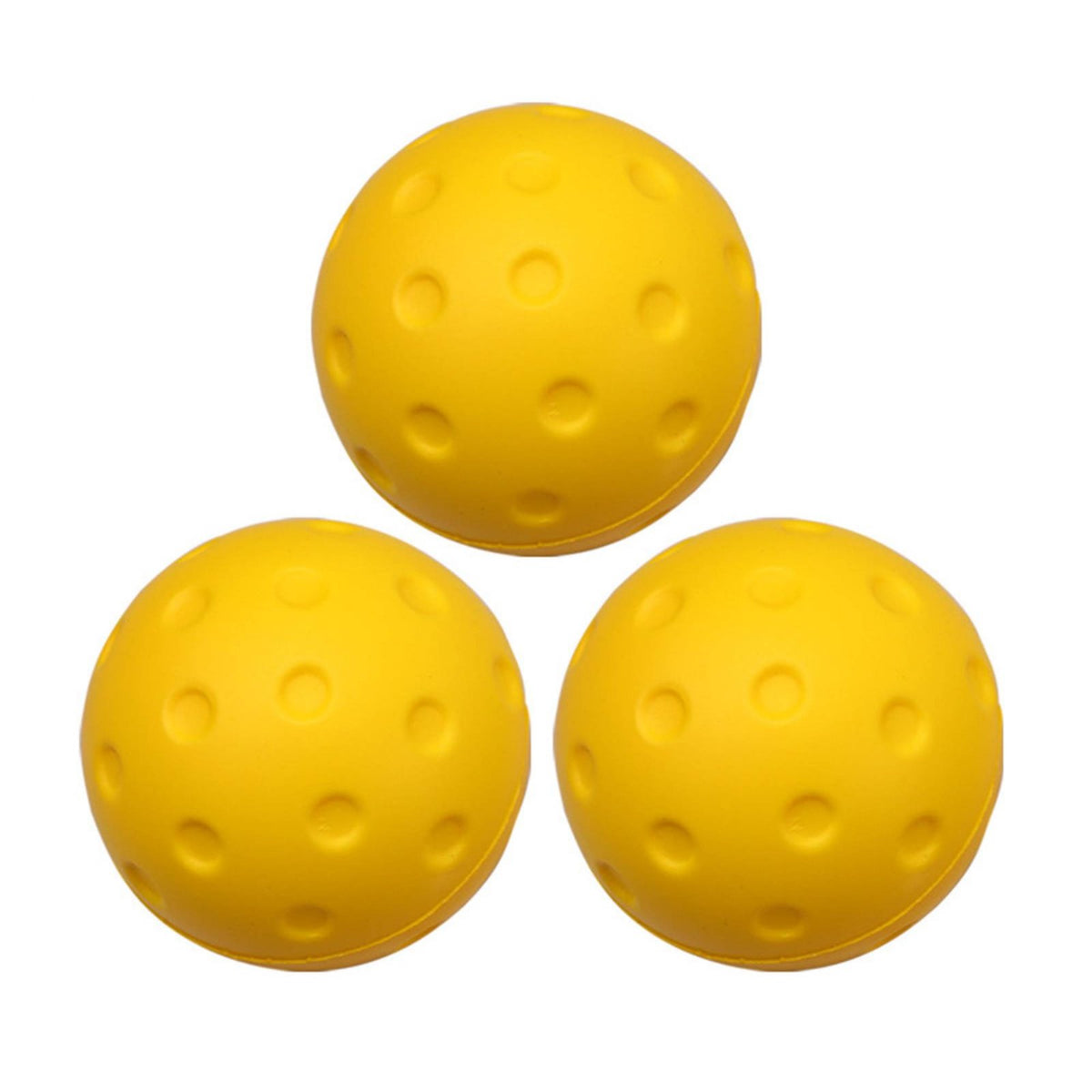 8 Pieces Noise Reduction Foam Pickleball Indoor Safe Quiet Pickleball for Home