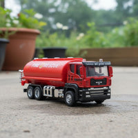 Realistic Design Toy Dump Truck Movable Parts Friction Powered Truck Battery-without Long-Lasting Material for Boys, Toddlers, Kids 3+