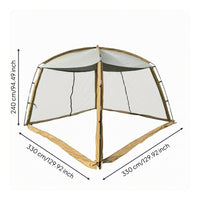 Mesh Canopy Tent Included Stakes Mesh Shelter Portable Outdoor Shelter
