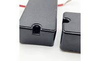 2 Pieces Electric Bass Pickups Humbucking Twin-windingCoil Pickups 4-Conductor Pickup with Screws and for Custom Guitar Build