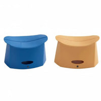 Foldable Handled Stool Lightweight Low Seat Space-Saving Portable Furniture Built-in Handle for explorers, Outdoor aficionados, trip, Camping, Fishing, Hiking