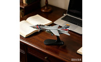 Model Plane Detachable Landing Gear Swing Wing Fighter Model High Detail Display Airplane for Collectors