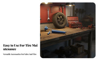 Valve Stem Puller Installer Set Easy to Use Valve Stem Installer Puller Kit for DIY Enthusiasts, Home Garage, Roadside Emergency