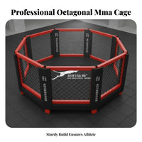 MMA Eight-Sided Cage Heavy Duty Competition Fighting Arena Professional Freestanding Fighting Cage for Gym Owners, Athletes, Training Center