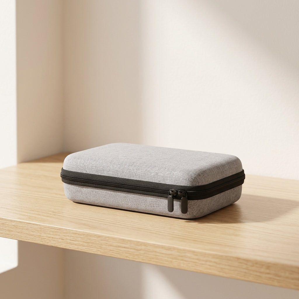 EVA Multi-functional Storage Box for Hard Drives, Power Banks, USB Drives, Earphones, and Electronic Accessories