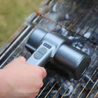 3-in-1 Stainless Steel Roller Brush Wireless Cordless Grill Brush Easy to Clean Cordless Grill Cleaner for Barbecue, Outdoor Cooking