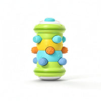 6-in-1 Musical Caterpillar Toy Press-to-Sound Caterpillar Toy with Pressable Parts Textured Multi-Color for Infants, Toddlers, Babies, Playroom, Nursery