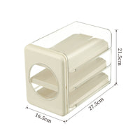 Egg Storage Box Complimentary Egg Container with Sliding Trays Food-Grade