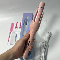 Automatic Rotating Curling Iron with Ceramic Barrel, US Plug