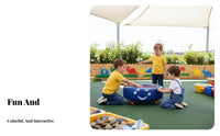 Made from Real Tires Kids Tire Car Colorful Design Net Seat Tire Push-Along Long-Lasting Rubber Material Foot-Powered Balance Toy Easy to Clean for Preschoolers, Toddlers, Teachers, Kindergarten, Daycare Centers, Playground, Backyard