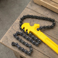 Oil Filter Removal Tool High Force Oil Filter Chain Wrench Universal for DIYers