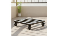 Rolling Greenery Mover Swivel Greenery Mover with Wheels Wheeled Mobile Planter Tray for Gardeners, Homeowners