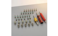 39 Pieces Refrigeration Component Core Assortment with Removal Tools Metal Climate Control Refrigeration Component Core Kit Threaded Hardware