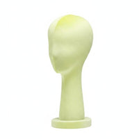 Velvet Mannequin Head Stable Velvet Mannequin Head Stand Lightweight for Shop Owners, Boutique Sellers, Photo Photography