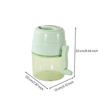 Manual Hand-Crank Ice Crusher Transparent Manual Ice Crusher Lidded Snow Cone Machine
