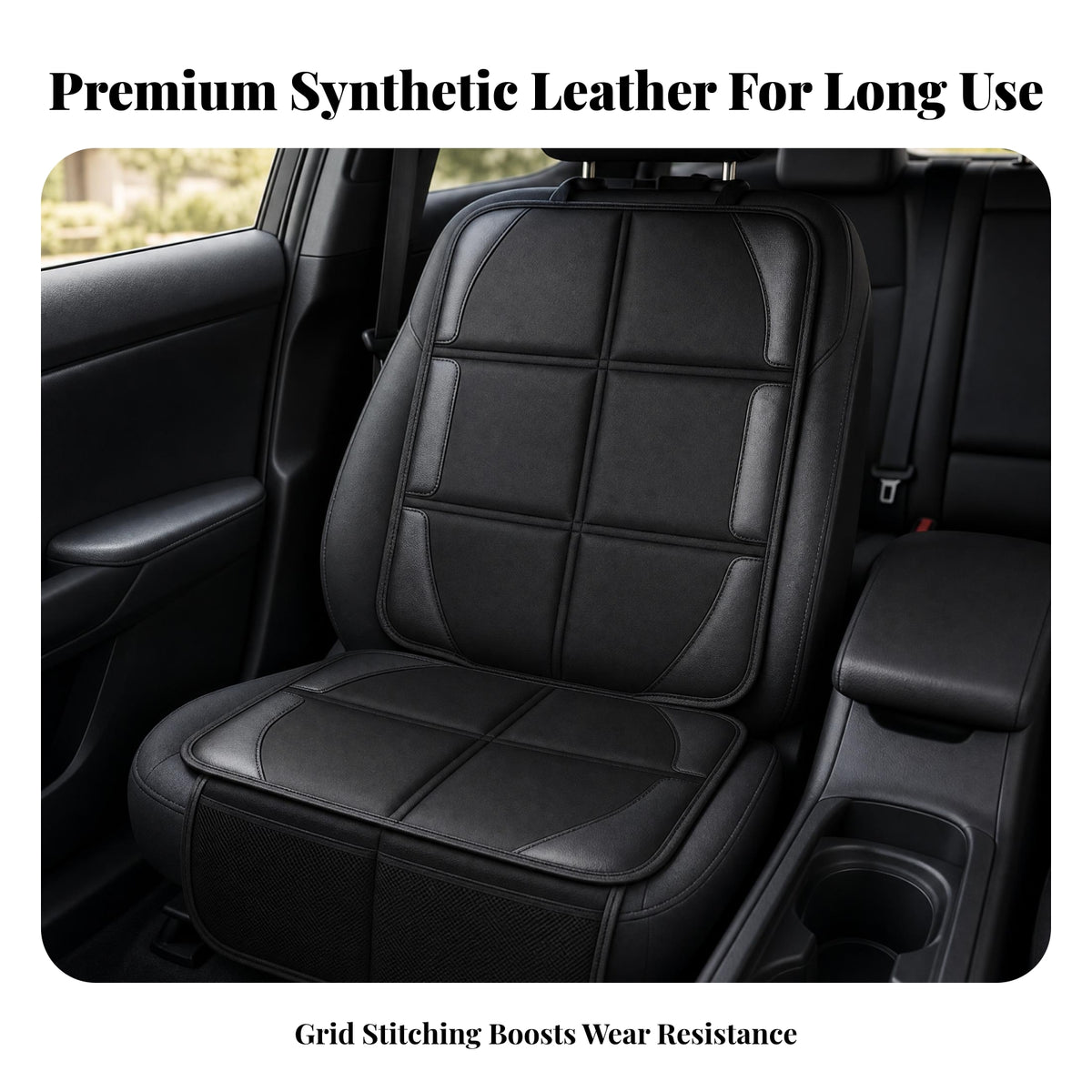 Headrest Strap Child Car Seat Protector Pad Storage Pocket Car Seat Protector
