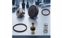 Threaded Air Compressor Regulator Repair Kit Compact Compressor Regulator Repair Kit Portable Oilunrestricted for Mechanics