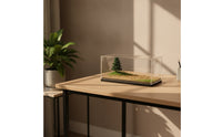 Display Case with Diorama Transparent Model Car Display Case Dust-Resistant Showcase for Hobbyists, Desk, Office