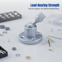 180° arc Rotation resistance spherical joint hinge Damping Function hinge Joint Adjustable Angle Positioning Hinge Position Locking for Engineers, Designers, Manufacturers, Prototyping