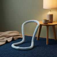 Fitness Hoop Woven-Look Massage Exercise Hoop Portable Exercise Gear