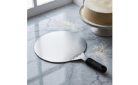 Stainless Steel Pizza Black Handle Pizza Brushed Finish