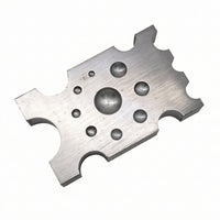 Steel Dapping Block with Recesses Polished Jewelry Forming Anvils Smooth Forming Block with Multiple Faces for Hobbyists, Metal Crafting, Workshops