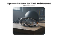 Wind Resistant Safety Goggles Adjustable Strap Anti-Fog Safety Goggles Water-Resistant Eyewear Wide Field of View Lightweight