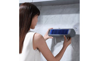 Rectangular Wall Fan Slim Vertical Grille Fan Multiple Speed Settings