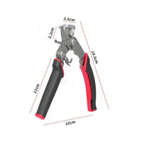 Easy to Use Auto Fastener Clip Removal Pliers Damage-Undamaged Car Clip Removal Pliers Coil-Loaded Automotive Trim Remover Stainless Steel for Garage