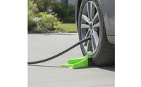 Compact Hose Guide with Roller Lightweight Tire Hose Blocker Portable Tool Heavy-Duty for Auto Detailing