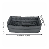 Dog Car Seat Bed PU Leather Vehicle Pet Nest Thickened
