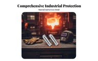 2 Pieces Ignition Proof Aluminized Safety Sleeves Retardant High Temperature Safety Sleeves Long-Lasting for Blacksmiths, Welders, Forging