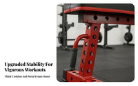 Adjustable Dumbbell Bench Heavy-Duty Steel Frame Multi Functional Workout Bench Ergonomic Padding Fitness Equipment High Weight Capacity for Men